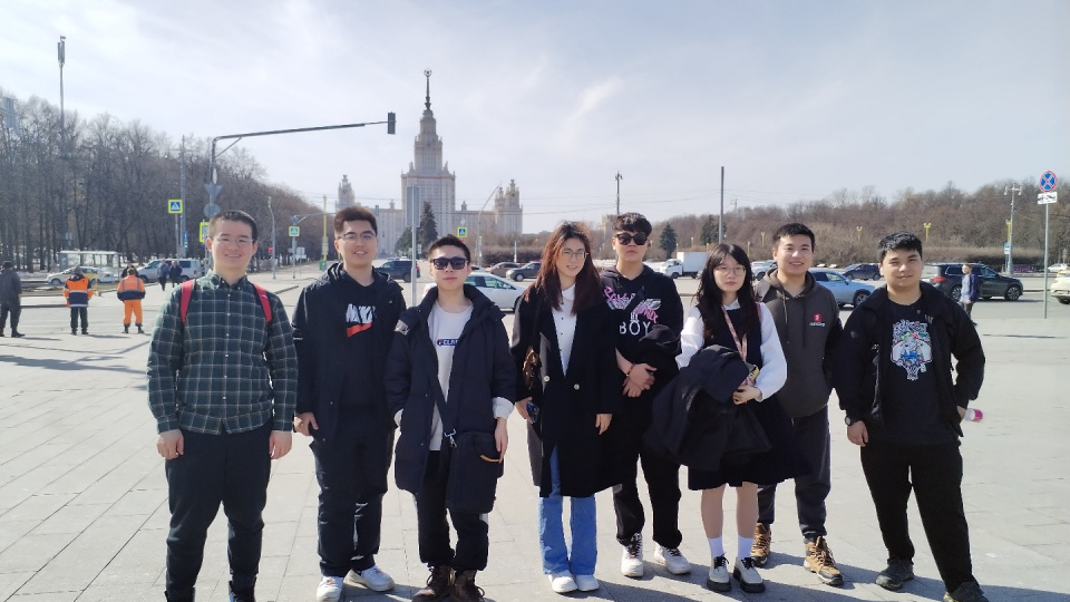 Прогулка по Москве весной